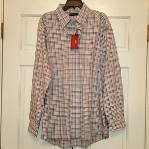 Southern Marsh Calhoun Check Shirt Dress L